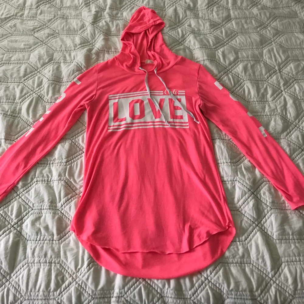 Long sleeve love hoodie